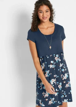 bonprix bonprix Premamá>53441009 Azul oscuro de flores