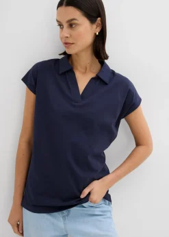 bonprix bonprix Camisetas>5262303606 Azul marino