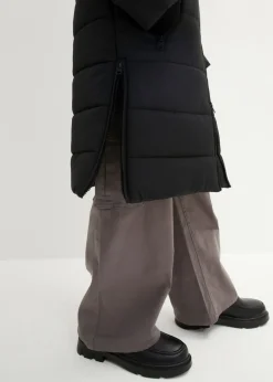 Niños bonprix bonprix Abrigo acolchado con capucha desmontable