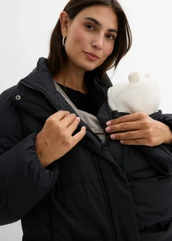 Mujer bonprix bonprix Abrigo acolchado premamá 2 en 1 con inserto para porteo