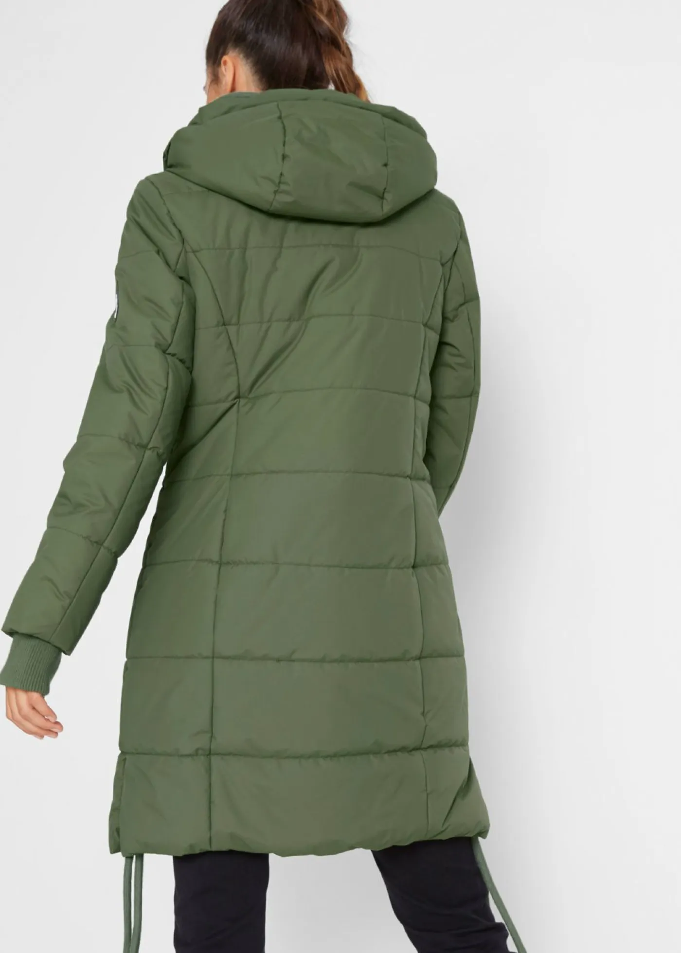 bonprix bonprix Chaquetas Y Abrigos>Abrigo acolchado repelente al agua caqui oscuro