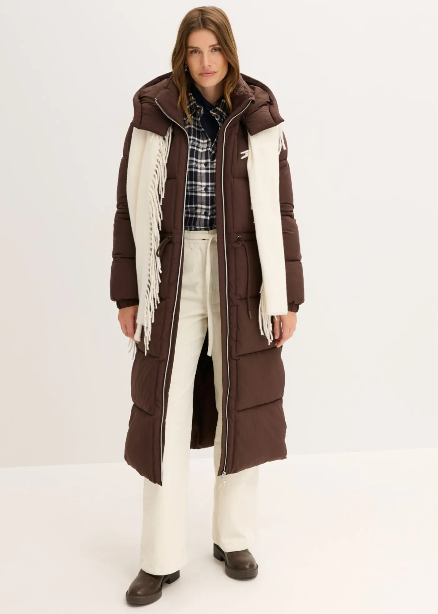 Mujer bonprix bonprix Abrigo acolchado repelente al agua