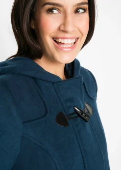 Mujer bonprix bonprix Abrigo con aspecto de lana