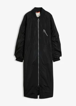 Mujer bonprix bonprix Abrigo con cuello de punto