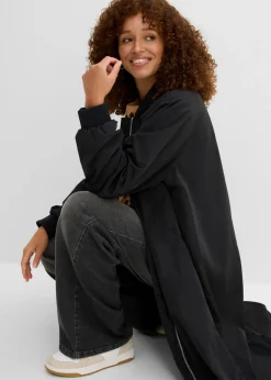 Mujer bonprix bonprix Abrigo con cuello de punto