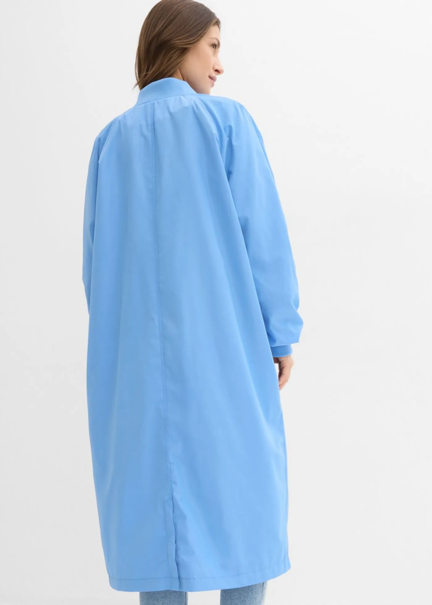 Mujer bonprix bonprix Abrigo con cuello de punto