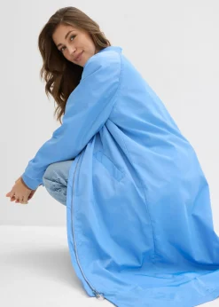 Mujer bonprix bonprix Abrigo con cuello de punto