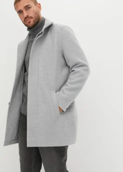 Hombre bonprix bonprix Abrigo corto con aspecto de lana