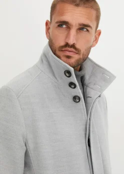 Hombre bonprix bonprix Abrigo corto con aspecto de lana