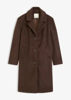 Mujer bonprix bonprix Abrigo corto con aspecto de lana