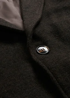 Hombre bonprix bonprix Abrigo corto con contenido de lana