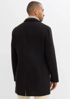 Hombre bonprix bonprix Abrigo corto con contenido de lana