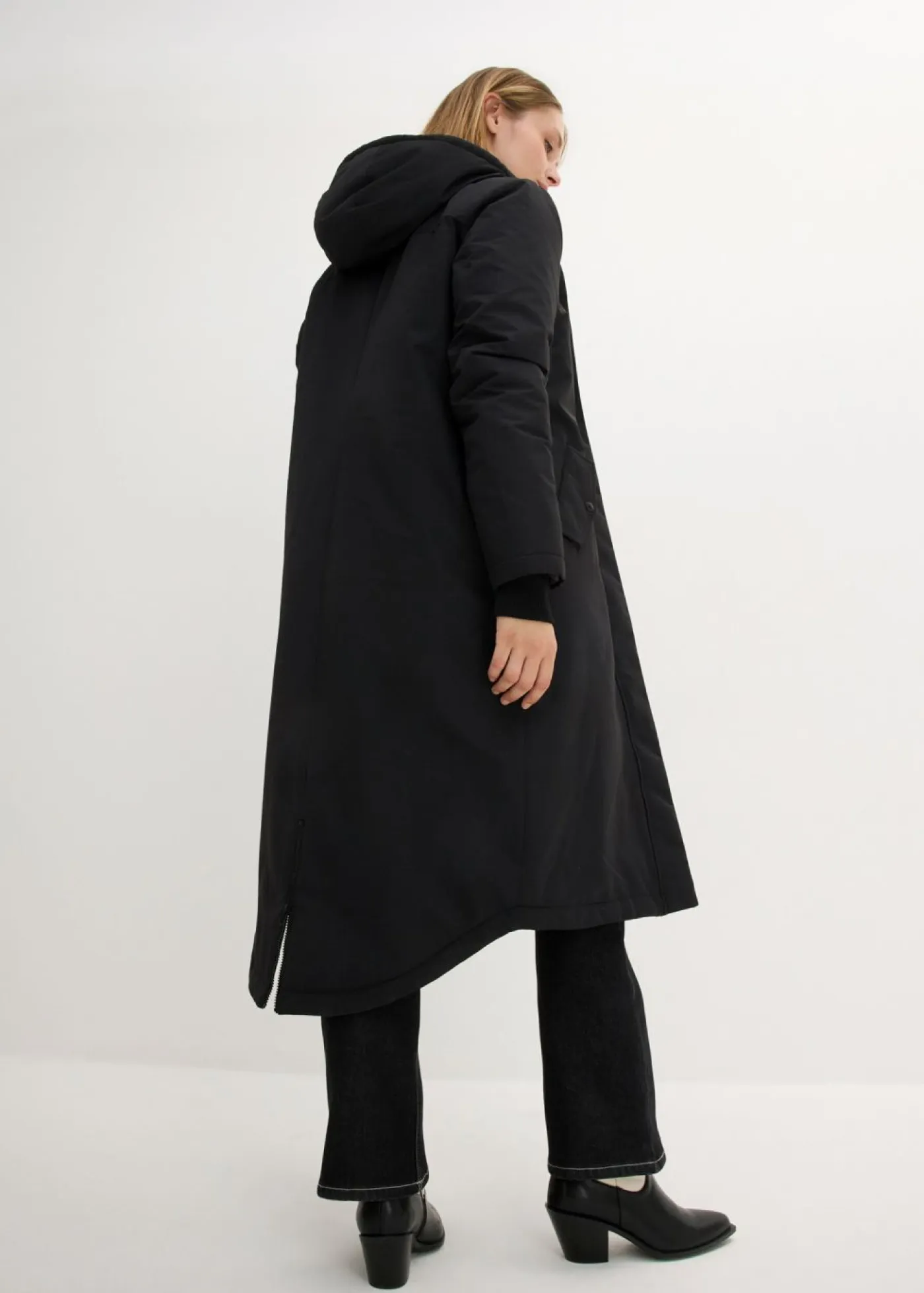 Mujer bonprix bonprix Abrigo de invierno con guateado interior