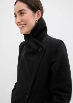 Mujer bonprix bonprix Abrigo de lana sintética