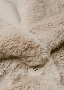 Mujer bonprix bonprix Abrigo de pelo sintético