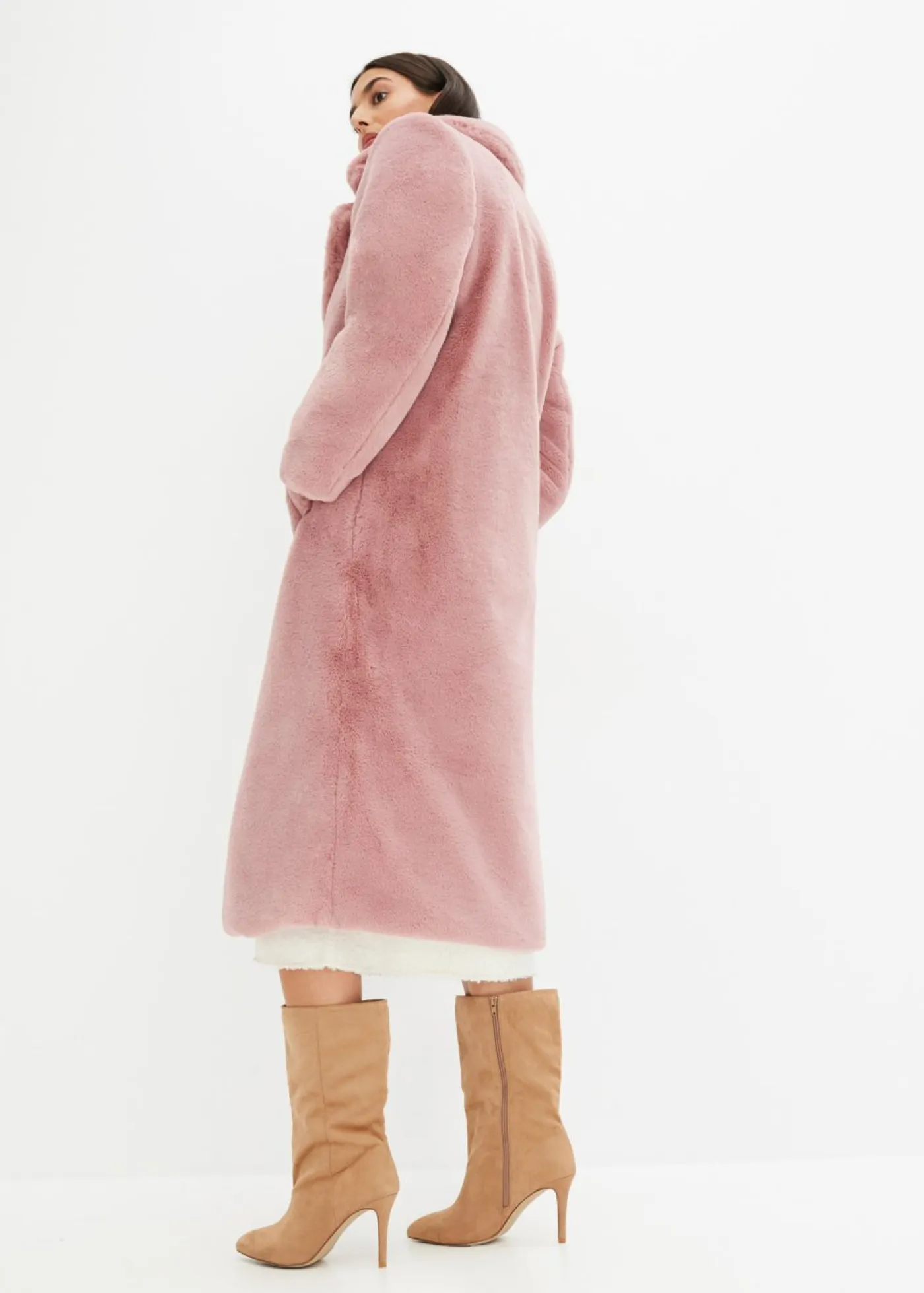 Mujer bonprix bonprix Abrigo de piel sintética