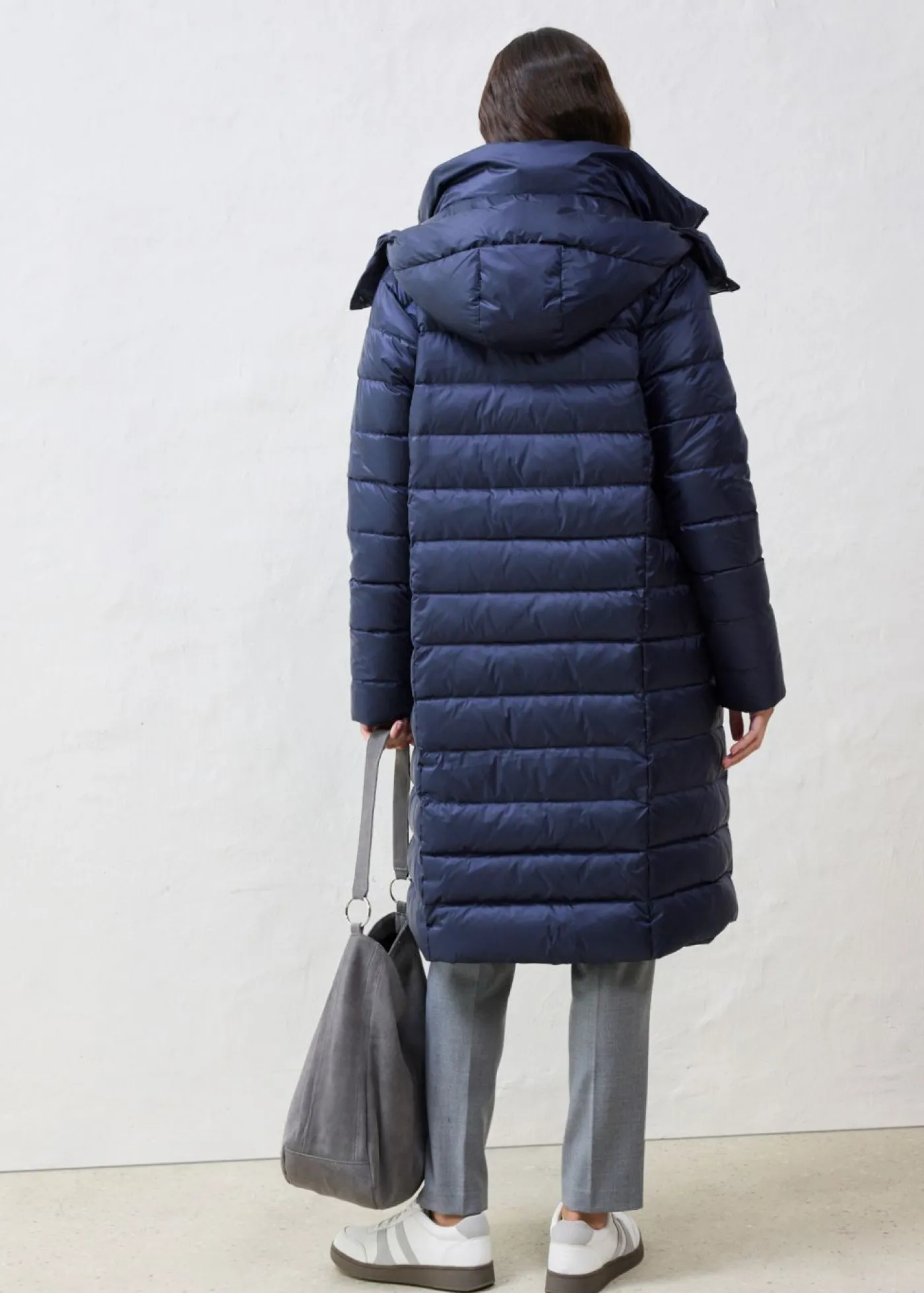 bonprix bonprix Chaquetas Y Abrigos>Abrigo de plumón con plumón reciclado Azul marino