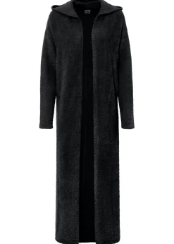 bonprix bonprix Jerséis|Ropa De Punto>Abrigo de punto en suave hilo metálico Negro