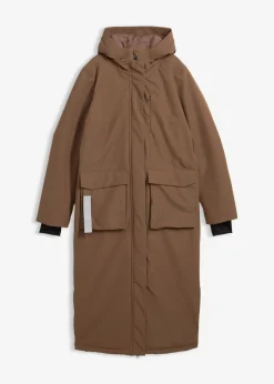 bonprix bonprix Chaquetas Y Abrigos>Abrigo funcional impermeable marrón arcilla