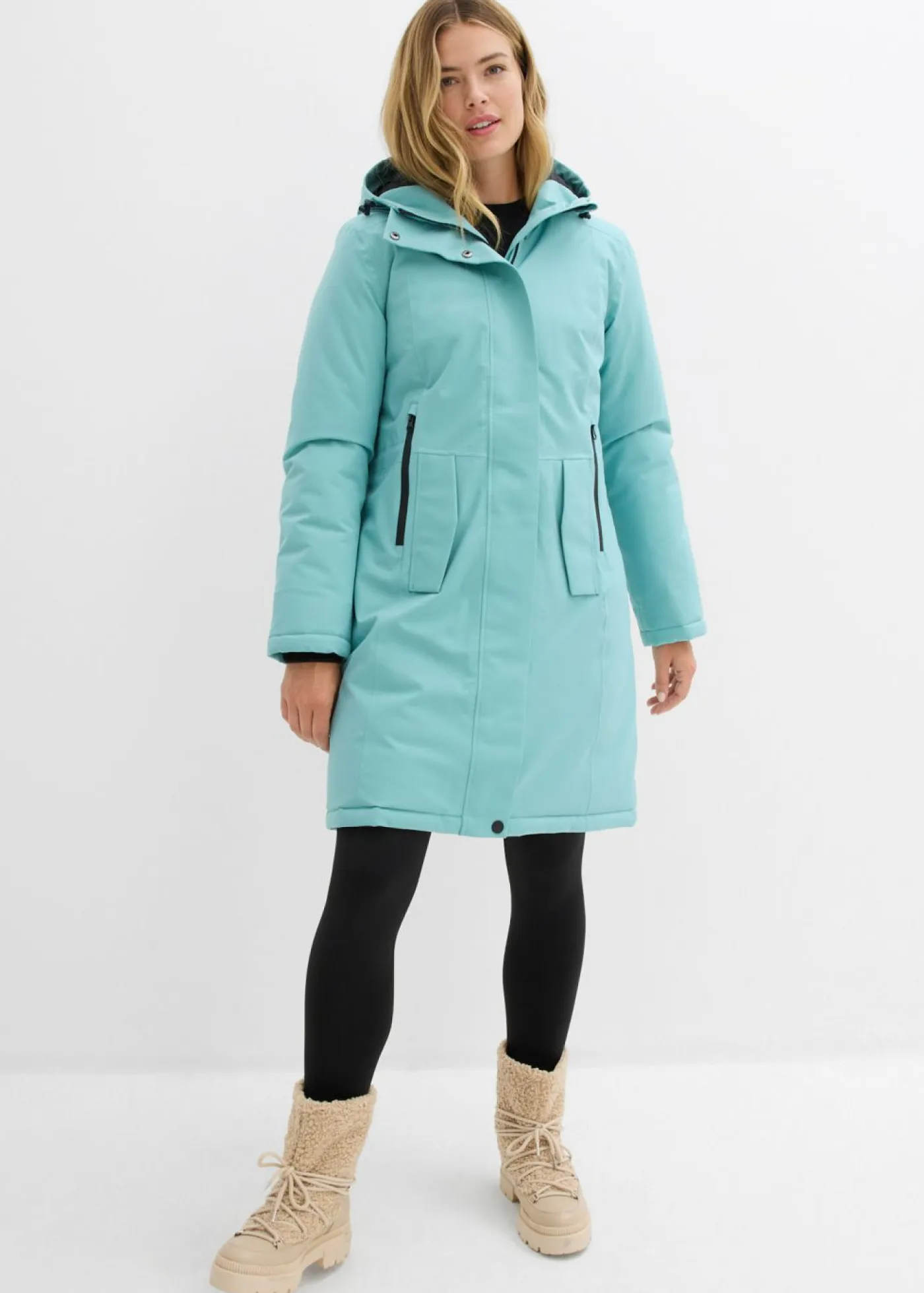 Mujer bonprix bonprix Abrigo funcional repelente al agua