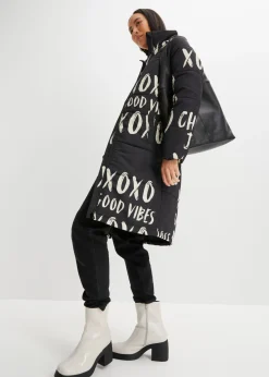 Mujer bonprix bonprix Abrigo guateado