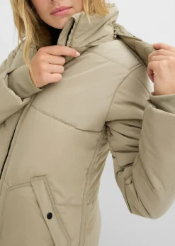 Mujer bonprix bonprix Abrigo guateado impermeable