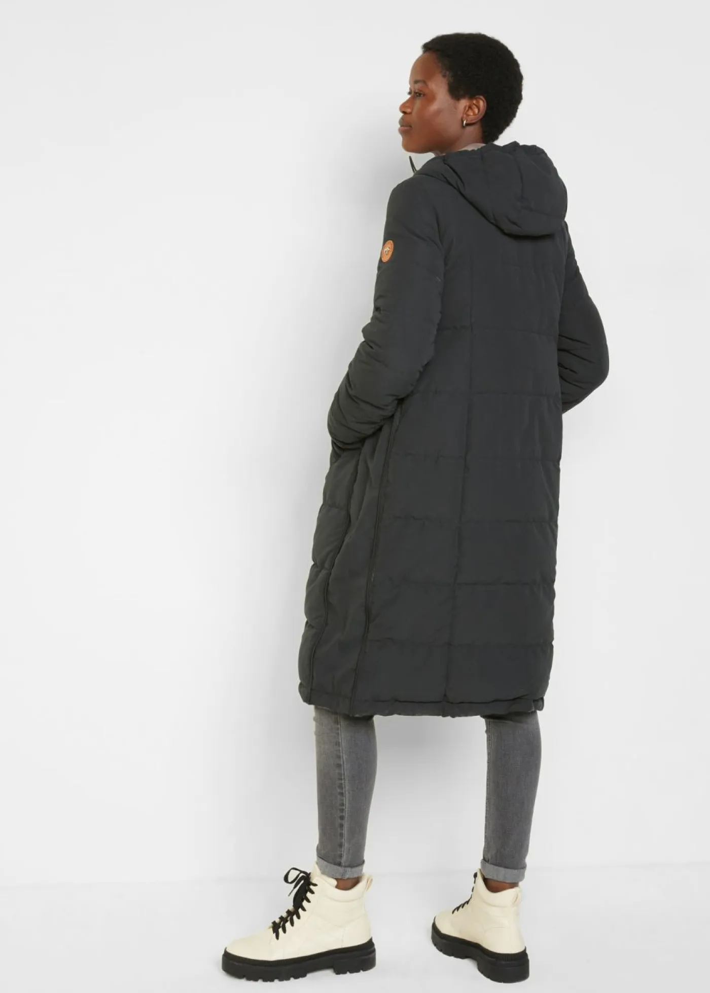 Mujer bonprix bonprix Abrigo guateado premamá de porteo 3 en 1 con poliéster reciclado