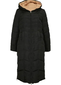 bonprix bonprix Chaquetas Y Abrigos>Abrigo guateado reversible Negro-capuchino