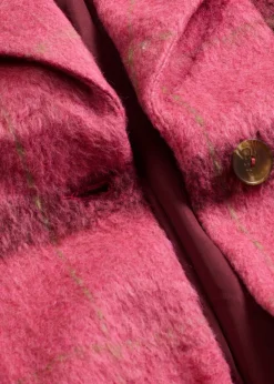 Mujer bonprix bonprix Abrigo holgado con aspecto de lana