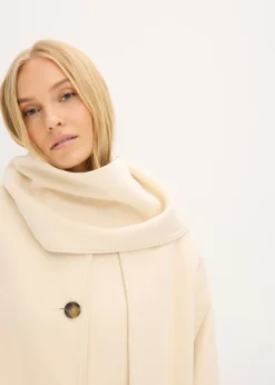 Mujer bonprix bonprix Abrigo holgado con dos bolsillos cosidos