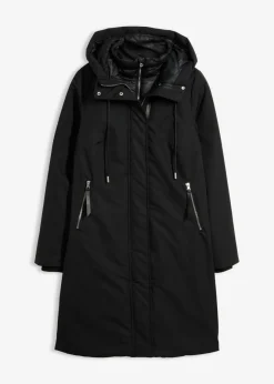 Mujer bonprix bonprix Abrigo impermeable 2 en 1 para exteriores