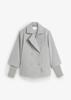 Mujer bonprix bonprix Abrigo marinero con mangas de punto