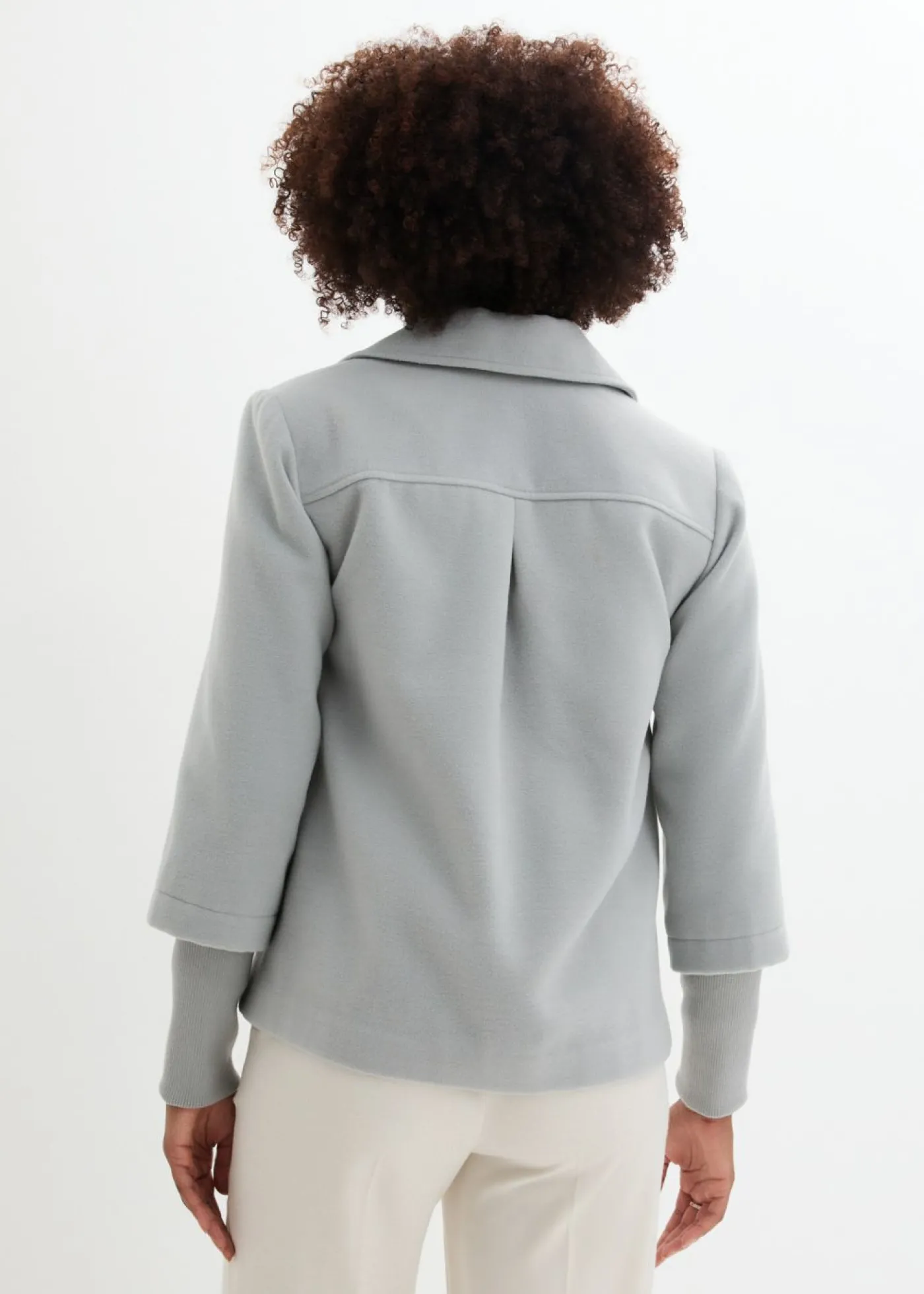 Mujer bonprix bonprix Abrigo marinero con mangas de punto