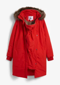 Mujer bonprix bonprix Abrigo premamá y de porteo, guateado, 3 en 1