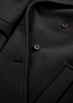 bonprix bonprix Chaquetas Y Abrigos·Abrigos>Abrigo tipo americana con lana Negro