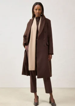 Mujer bonprix bonprix Abrigo tipo americana de mezcla de lana suave