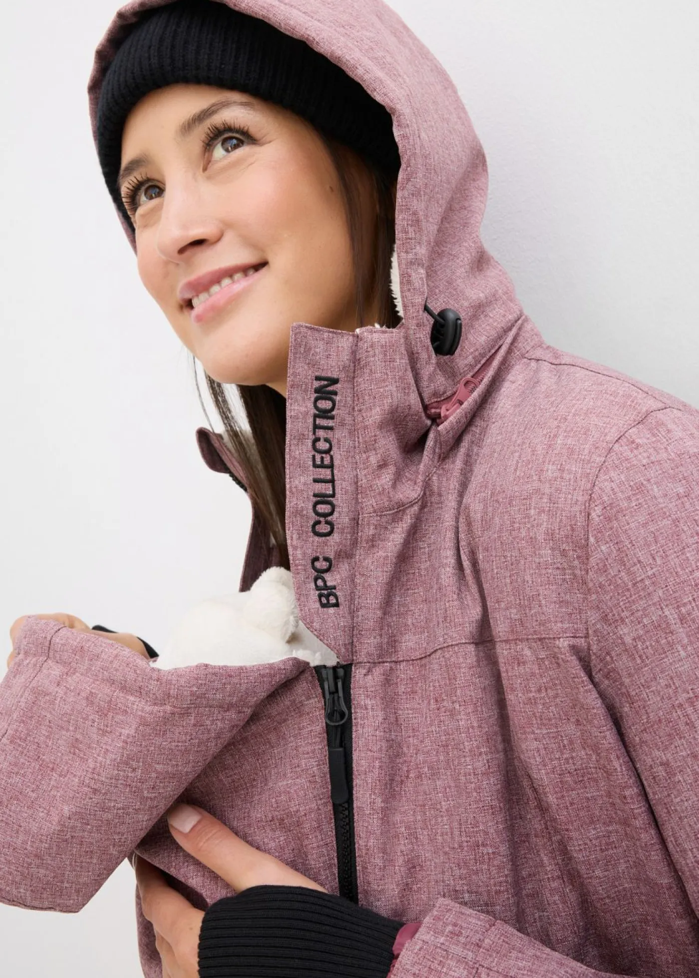 Mujer bonprix bonprix Agradable chaqueta premamá 3 en 1 y de porteo