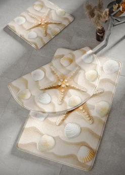 bonprix bonprix Muebles De Baño·Alfombrillas De Baño|Alfombrillas De Baño>Alfombra de baño con espuma viscoelástica Crema