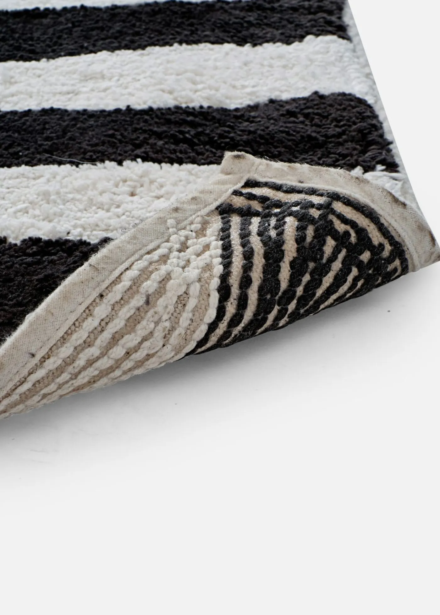 bonprix bonprix Muebles De Baño·Alfombrillas De Baño|Alfombrillas De Baño>Alfombra de baño con patrón de cebra Negro