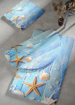 bonprix bonprix Muebles De Baño·Alfombrillas De Baño|Alfombrillas De Baño>Alfombrilla de baño con espuma viscoelástica Azul