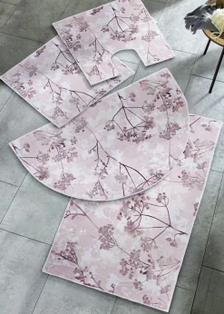 bonprix bonprix Muebles De Baño·Alfombrillas De Baño|Alfombrillas De Baño>Alfombrilla de baño con estampado natural Crudo
