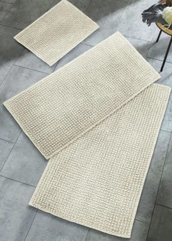 bonprix bonprix Muebles De Baño·Alfombrillas De Baño|Alfombrillas De Baño>Alfombrilla de baño de chenilla Crudo