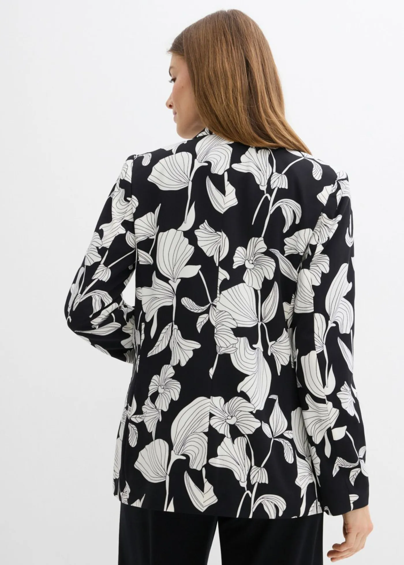 bonprix bonprix Blazers|Novedades>Americana Negro de flores