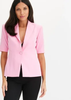 bonprix bonprix Blazers>Americana con corte de reloj de arena Rosa