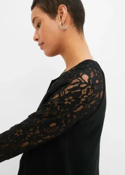 Mujer bonprix bonprix Americana con mangas de encaje