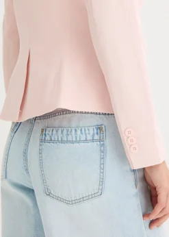 Mujer bonprix bonprix Americana corta con bolsillos