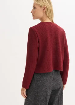 Mujer bonprix bonprix Americana corta de punto