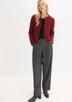 Mujer bonprix bonprix Americana corta de punto