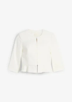 Mujer bonprix bonprix Americana corta premamá de satén