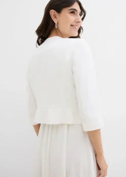 Mujer bonprix bonprix Americana corta premamá de satén